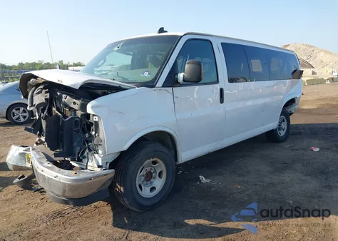 2017 Chevrolet Express 3500 Lt from USA, damaged, VIN 1GAZGPFG2H1126651